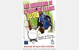 Inscrivez vous aux Mercredis de l'équipe de France