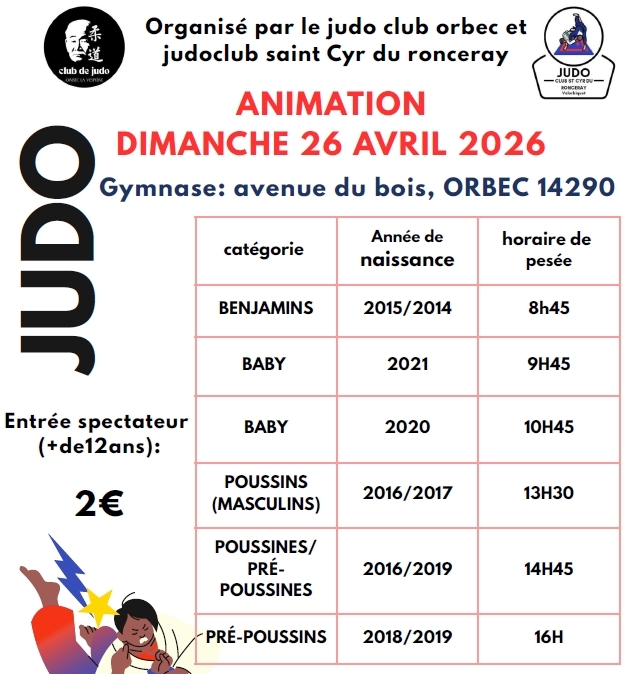 Animation Orbec / St Cyr du Ronceray