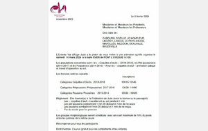 Animation de Pont l'Evêque (éveils judo, pré-poussins, poussins)