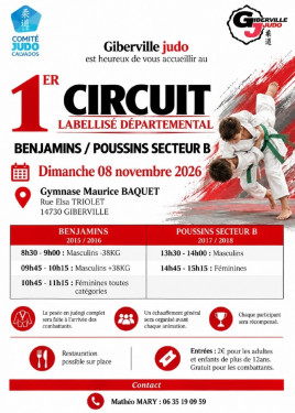 1er circuit départemental Benjamin et Poussin (secteur B)_Giberville