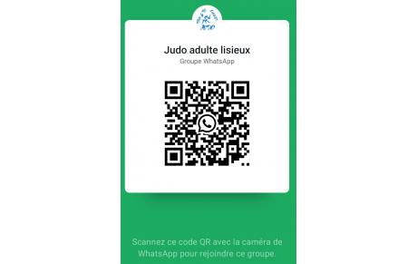 groupe WhatsApp judo adulte