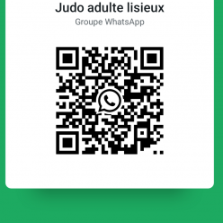 groupe WhatsApp judo adulte