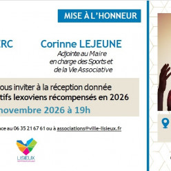 Mise à l'honneur des sportifs lexoviens (nouveau changement de date)